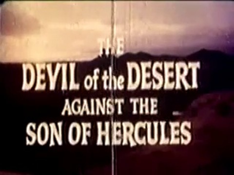 Devil of the Desert Against the Son of Hercules (1964) | Full Movie | Sword & Sandal Classic