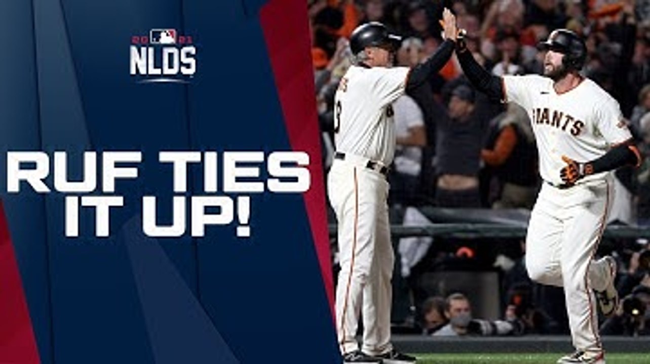 Darin Ruf launches one 452 feet to tie Game 5!