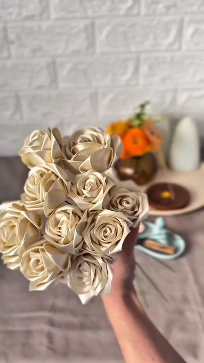 DIY Ribbon Roses Tutorial via: @peri_azizovLearn how to make beautiful DIY ribbon roses in this easy step-by-step tutorial! Perfect for decorating gifts, hair accessories, or home decor. No sewing required—just ribbon, scissors, and a few simple folds.