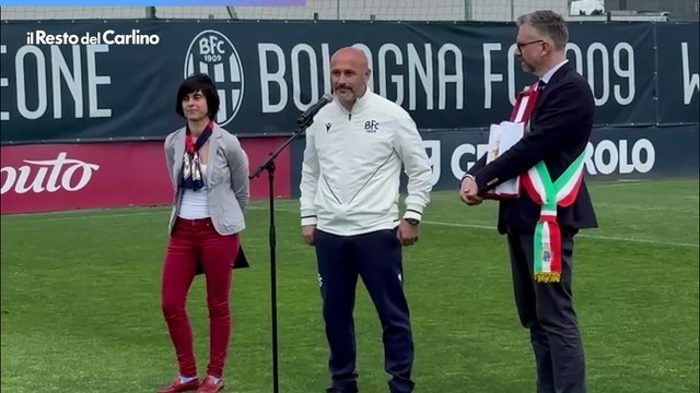 Vincenzo Italiano riceve il Nettuno d’Oro: il video
