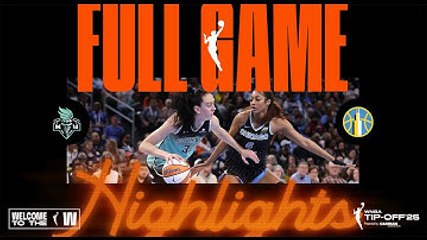 New York Liberty vs. Chicago Sky | FULL GAME HIGHLIGHTS | May 22, 2025