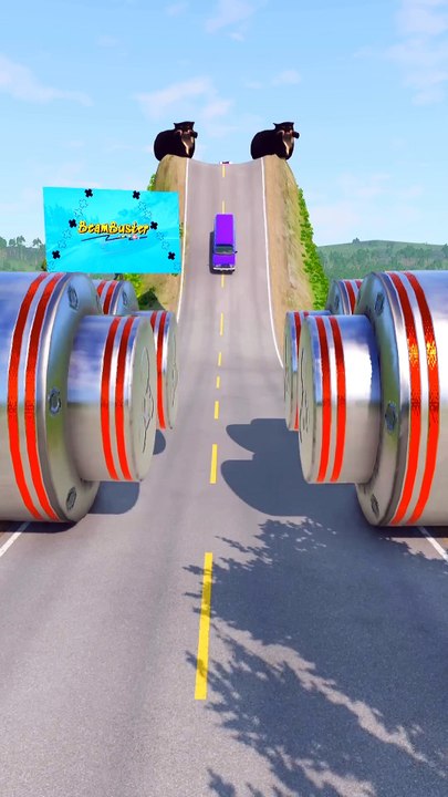 Cars & Trucks vs Crushers - BeamNG.Drive