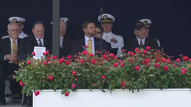 JD Vance Honored with Moving Tribute by Secretary of the Navy at USNA Graduation
