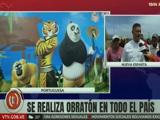 Obratón: Entregan totalmente rehabilitada la carretera San Juan Bautista en Nueva Esparta