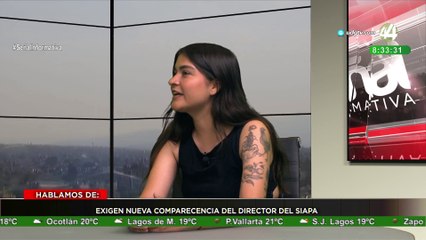Mariana Casillas habla sobre la exigencia de una nueva comparecencia del director del SIAPA