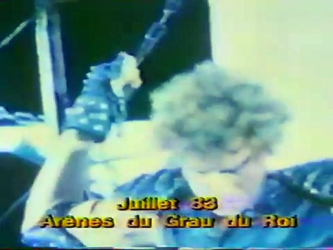 Johnny Hallyday – Reportage FR3 : Concert au Grau-du-Roi (17 Juillet 1983 – Diffusé le 26 Août)