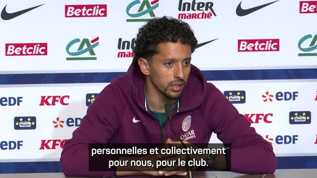 PSG - Marquinhos veut concrétiser le travail avec un doublé Coupe-Ligue des champions