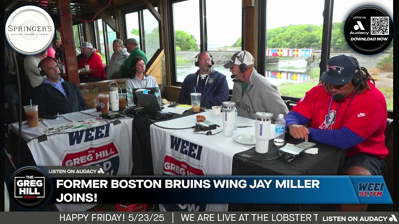 Bruins legend, one of the toughest Bruins of all-time, Jay Miller, joins!