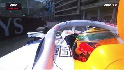 El choque de Hadjar en la FP2 de Mónaco