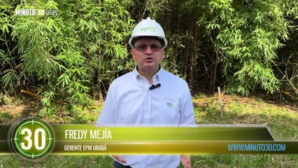 EPM inicia construcción de parque ecológico con sendero natural en Apartadó