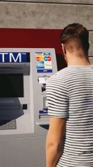 Man Trapped Behind ATM 😱