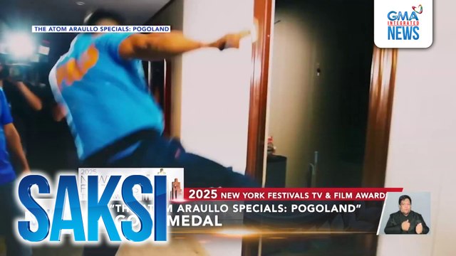 Ilang programa at pelikula ng GMA Network, kinilala sa 2025 New York Festivals TV & Film Awards | Saksi