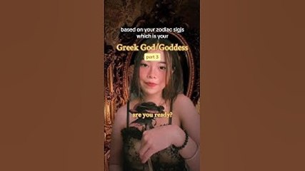 what is your Greek God/ Goddess based on zodiac signs? • #horoscopes #zodiacsign #zodiac #fyp