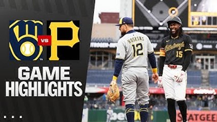 Brewers vs. Pirates Game Highlights (5/22/25) | MLB Highlights
