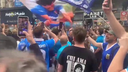 Napoli "vede" lo scudetto, cresce l'attesa in città