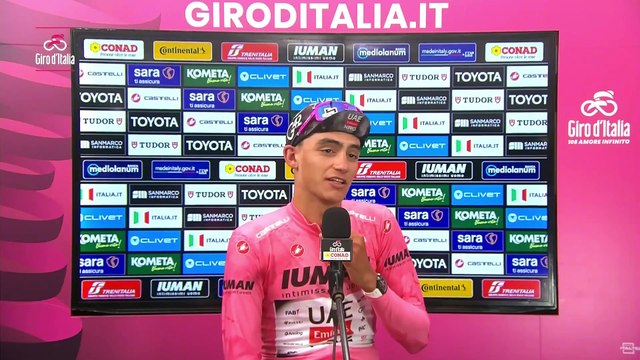 Cycling - Giro d'Italia 2025 - Isaac Del Toro : Win the Giro... Why not ? If I don't believe in me, there is a problem...