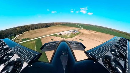 Flygande bil med fläktar i vingarna lovar tysta flygningar och 800 km räckvidd