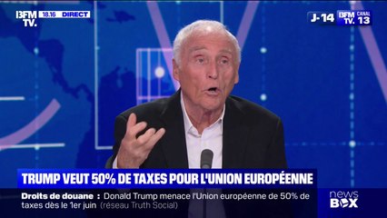 Droits de douane: Donald Trump "est en conflit historique et culturel avec l'Europe", explique Jean-Marc Sylvestre, économiste