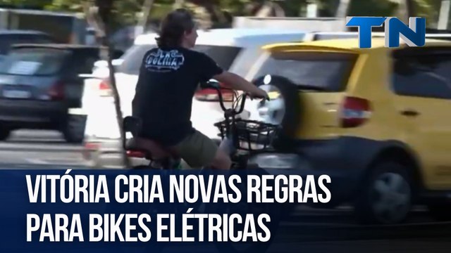 Vitória cria novas regras para bikes elétricas