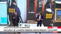 📢  JUICIO POR LA MUERTE DE MARADONA: MÚLTIPLES ALLANAMIENTOS POR LA GRABACIÓN EN LA SALA 🎥