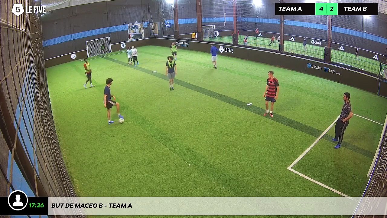 But de Maceo B - Team A