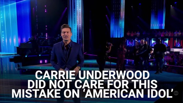 Ryan Seacrest Made An 'American Idol' Gaffe For Maybe The First Time Ever, And Carrie Underwood Did Not Look Happy