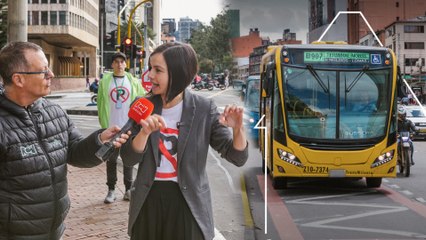 Las dos conductas que castigarán por el uso del carril preferencial de la carrera séptima
