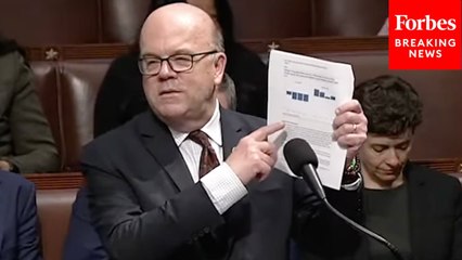 'Greed, Corruption, And Tax Breaks For Billionaires': Jim McGovern Assails GOP Over Budget