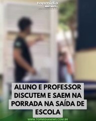 Conflito Violento em Sala de Aula: Professor e Aluno se Enfrentam em Briga