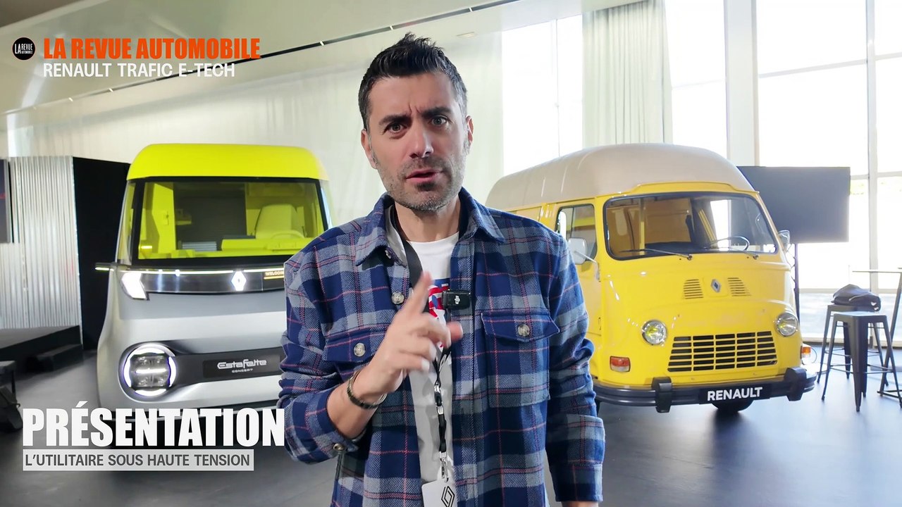 Renault Trafic E-Tech _ l’utilitaire qui humilie Tesla sur la borne !
