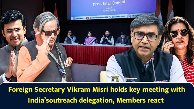 Foreign Secretary Vikram Misri holds key meeting with India’soutreach delegation, Members react