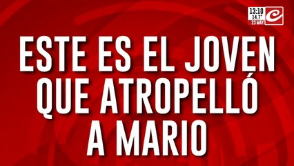 Este es el joven que embistió a Mario y lo dejó con una pierna amputada