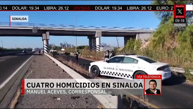 Violencia no para en Sinaloa; registran cuatro asesinatos y cuatro desapariciones en un solo día