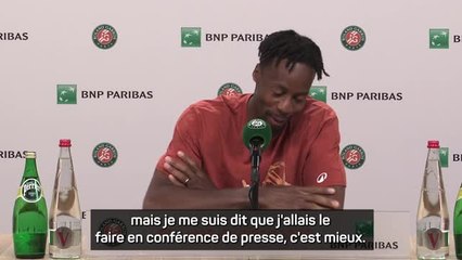 Roland-Garros - Monfils : "Je sais où je serai pour la finale du PSG"