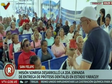Yaracuy | Misión Sonrisa realizó 2da jornada de entrega de prótesis dentales