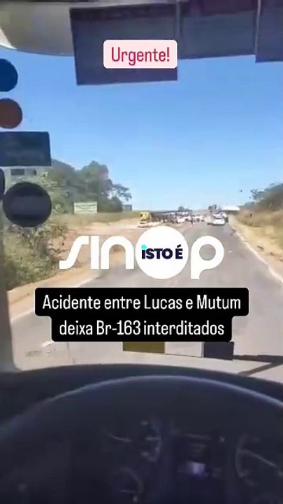 Acidente na BR-163 em MT