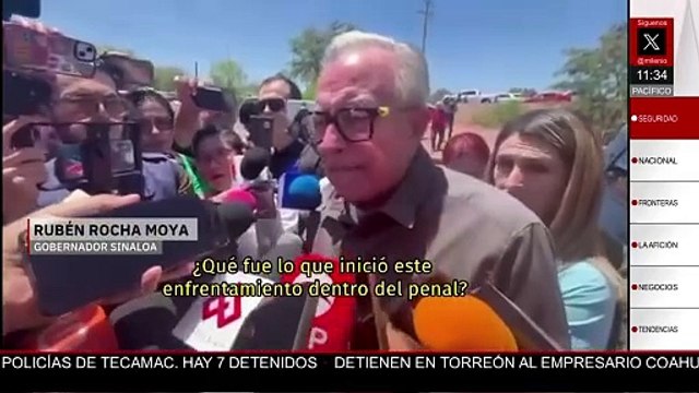 Rocha Moya reconoce complicidad interna para ingreso de armas a penal de Aguaruto en Culiacán