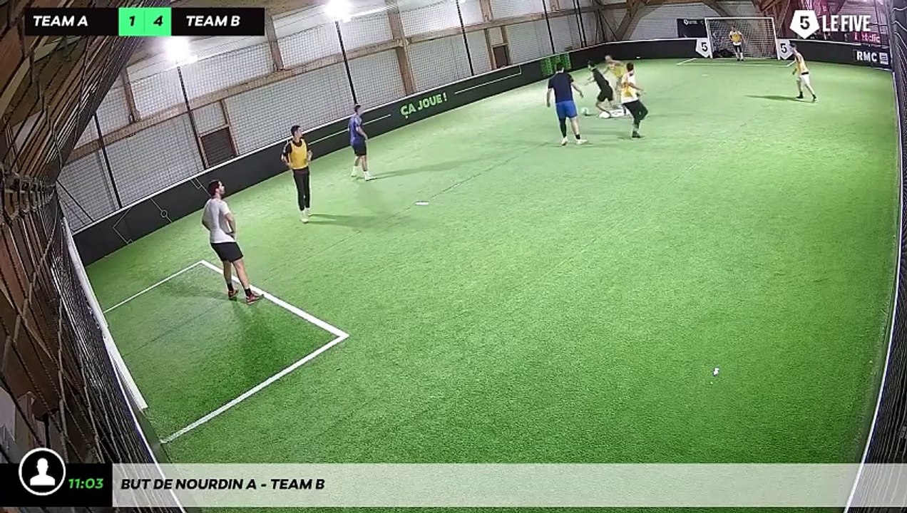 But de Nourdin A - Team B