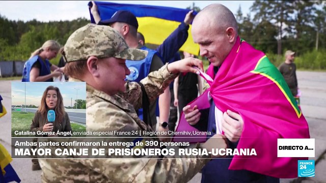 Directo a... la región de Chernihiv y el emotivo canje de prisioneros entre Rusia y Ucrania