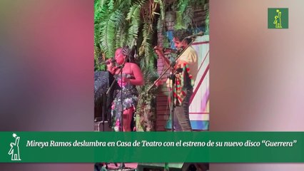 Mireya Ramos deslumbra en Casa de Teatro con el estreno de su nuevo disco “Guerrera”