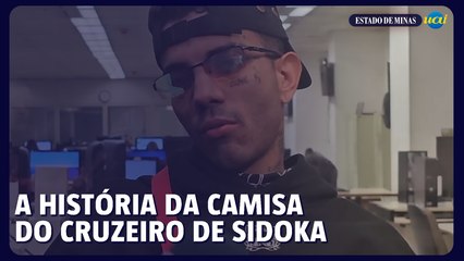 Sidoka conta a história de sua camisa do Cruzeiro
