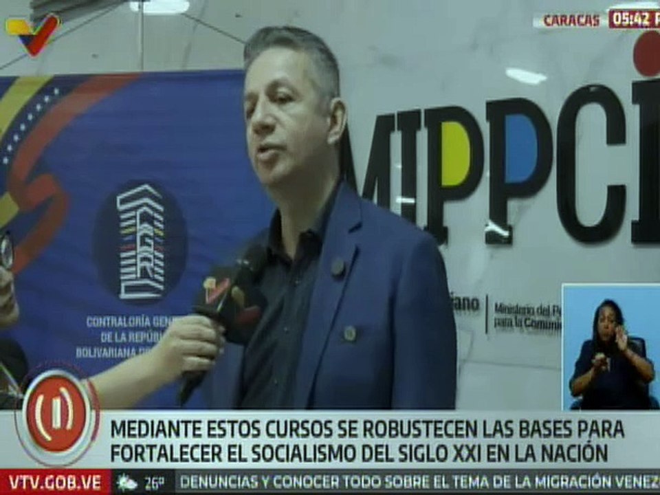 Caracas | CGR realiza capacitación para la aplicación de la Ley del Plan de las 7 Transformaciones