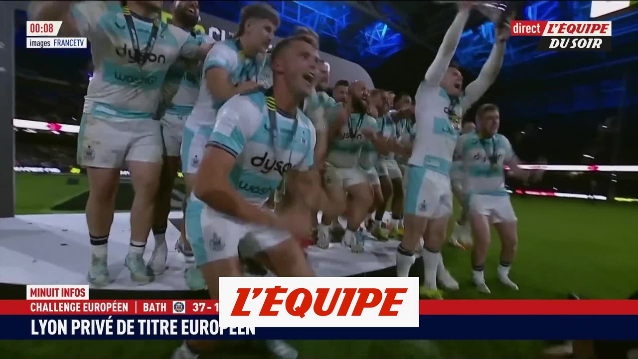 Lyon maté par Bath en finale du Challenge - Rugby - Challenge