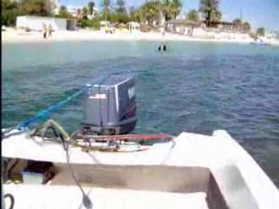 Ski nautique II: gamelle