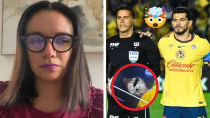 Henry Martín y el extraño objeto que el capitán de América le entrega al árbitro en la Final de ida ante Toluca