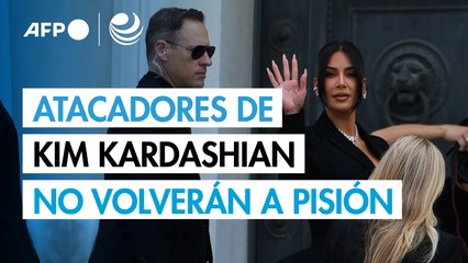 Atracadores de Kim Kardashian no volverán a la cárcel por robo de 2016 en París