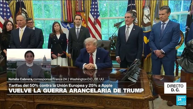 Directo D.C. y las nuevas amenazas arancelarias de Donald Trump
