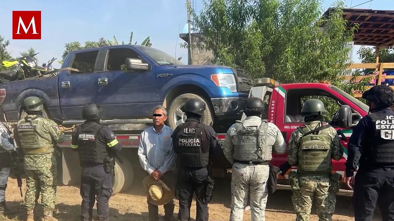 Descubren casa con arsenal y droga en el Edomex