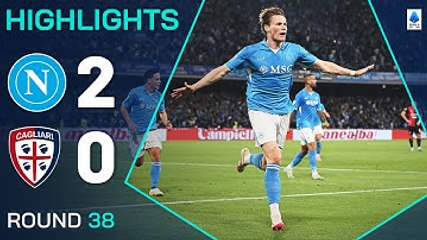 NAPOLI-CAGLIARI 2-0 | HIGHLIGHTS | Napoli Are Champions! | Serie A 2024/25