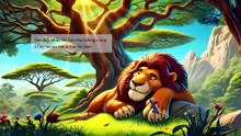 The Lion And The Mouse | Learn Kindness | English Bedtime Stories for kids | Read aloud